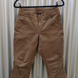 Kuhl Rydr Pants - Women's size 4 short, Dark Khaki
